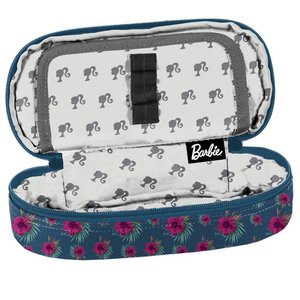 Školní pouzdro Barbie Růžové květy pevné-5